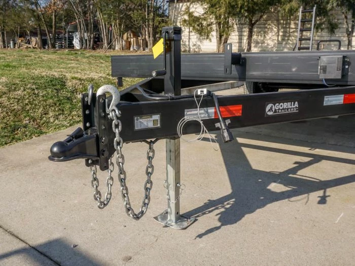 SLE Utility Trailers 8.5x22 Deckover Utility Trailer (2) 5,200lb Axles With Standup Ramps - Image 3