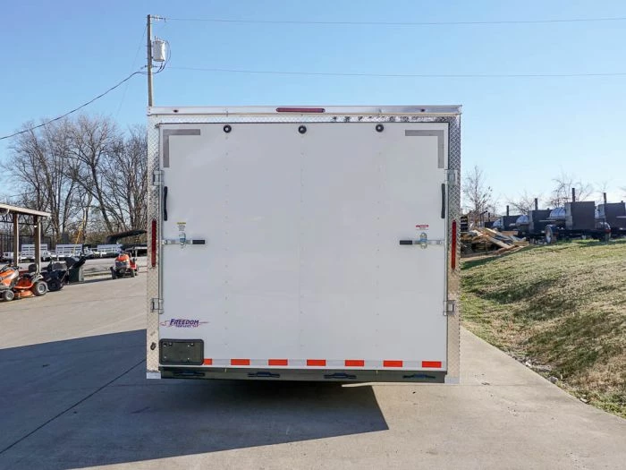 SLE Enclosed Trailers Enclosed Trailer 8.5' X 20' White - Cargo Hauler Car Motorcycle Storage - Image 5