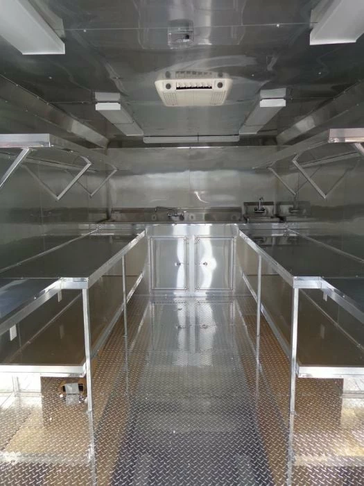 SLE Concessions Concession Trailer 8.5'x16' Yellow - Catering Food Event Vending - Image 4