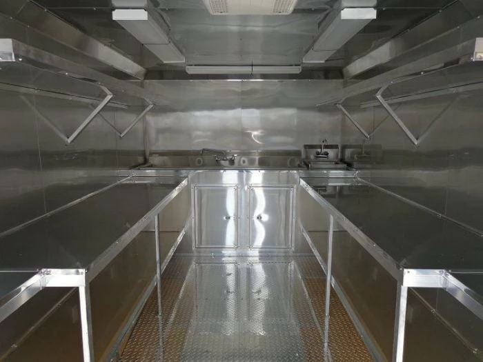 SLE Concessions Concession Trailer 8.5'x16' Yellow - Catering Food Event Vending - Image 3