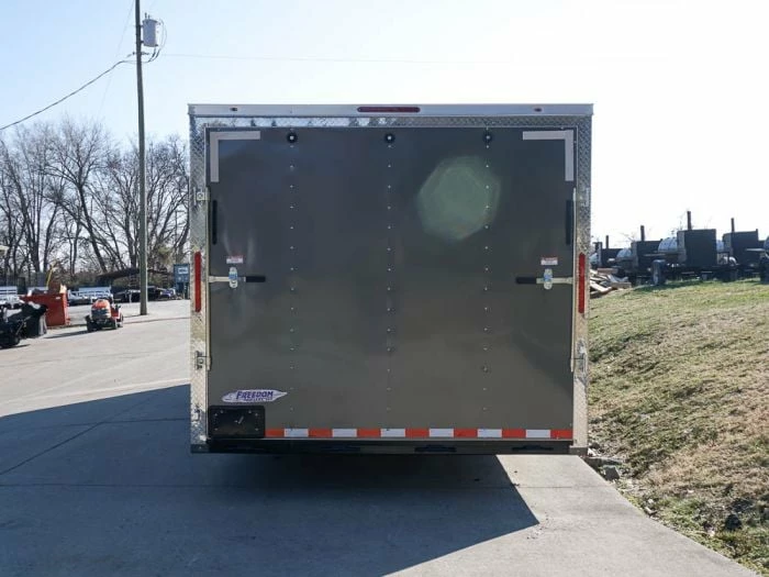 SLE Enclosed Trailers Enclosed Trailer 8.5x24 Tandem Axle Charcoal Gray - Motorcycle Car Hauler Storage - Image 6