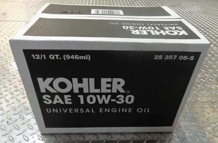 Kohler Engines Kohler 25 357 05-S Case Of 12 Quarts Engine Oil SAE 10W-30 - Image 2