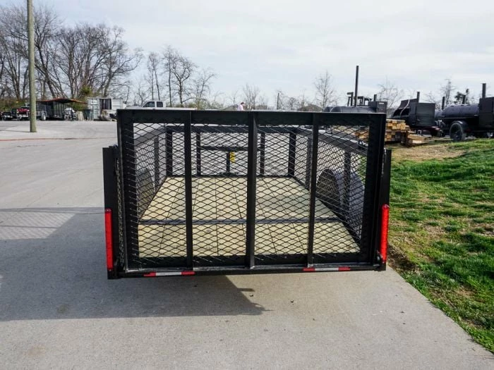 SLE Utility Trailers 5'x8' Utility Trailer Dovetail With 2' Mesh Sides - Image 4