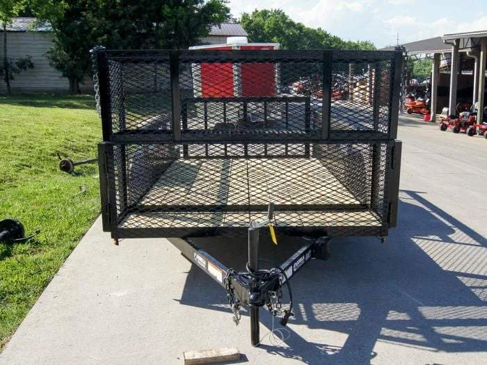 SLE Utility Trailers 6.4x14 Dovetail Utility Trailer Stacked Baskets (2) 3500lb Axles - Image 2