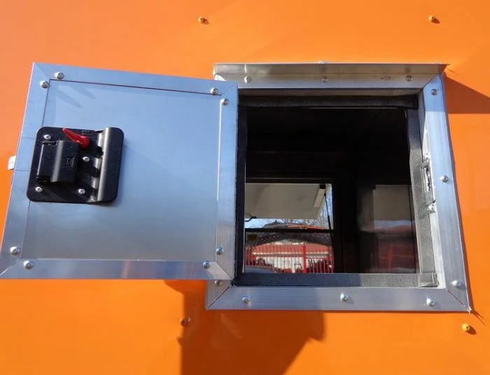 SLE Concessions Concession Trailer 8.5'x16' Orange - Catering Vending Food BBQ - Image 6