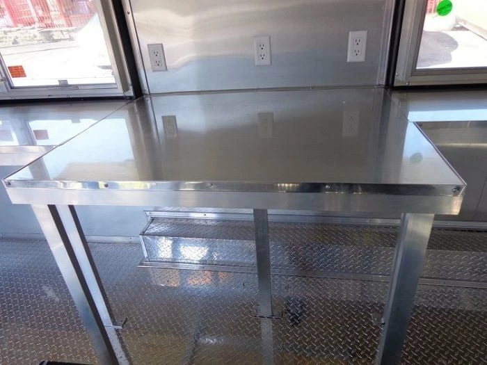 SLE Concessions Concession Trailer 8.5'x16' Orange - Catering Vending Food BBQ - Image 2