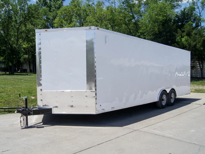 SLE Enclosed Trailers Enclosed Trailer 8.5' X 24' - Cargo Hauler Car Motorcycle Storage