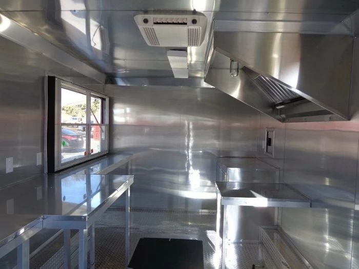 SLE Concessions Concession Trailer 8.5'x16' Orange - Catering Vending Food BBQ - Image 5