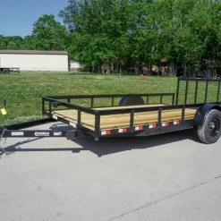 SLE Utility Trailers 7x14 Dovetail Utility Trailer 3500lb Axle