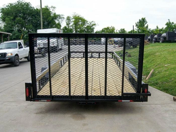 SLE Utility Trailers 7x20 Straight Deck Utility Trailer (2) 3500lb Axles With Tall Gate 6 SLE Utility Trailers 7x20 Straight Deck Utility Trailer (2) 3500lb Axles With Tall Gate - Image 4