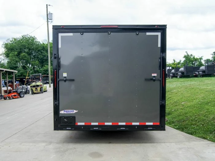 SLE Enclosed Trailers 8.5x20 Charcoal Enclosed Trailer With Blackout Package (2) 5200lb Axles Storage - Image 5