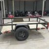 SLE Utility Trailers 5x8 Dovetail Utility Trailer Single 3,500lb Axle