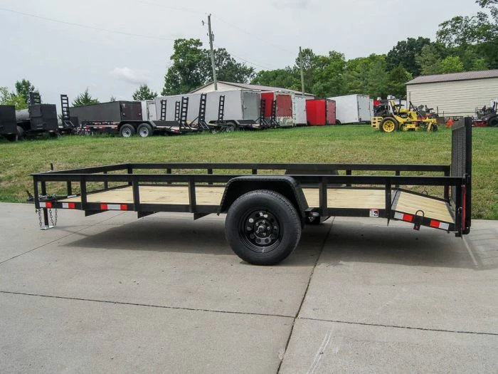 SLE Utility Trailers Utility Trailer 6.4'x14' Dovetail With Gate - Image 4