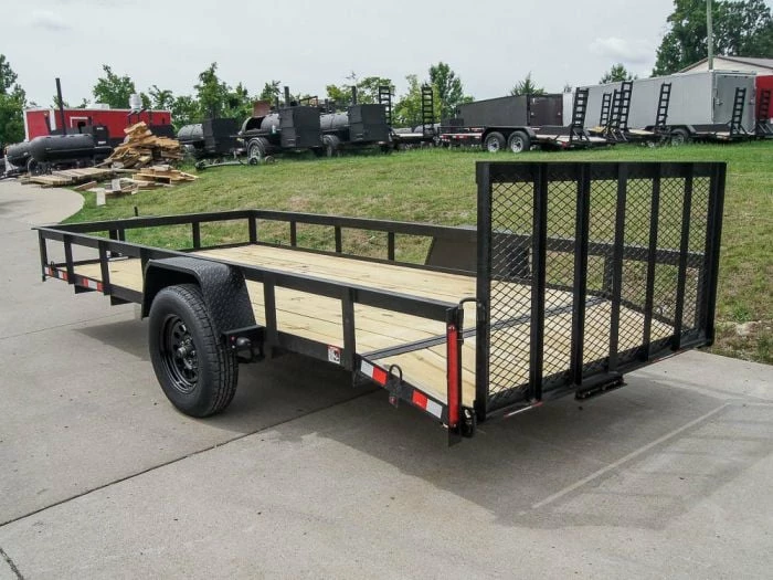 SLE Utility Trailers Utility Trailer 6.4'x14' Dovetail With Gate - Image 6