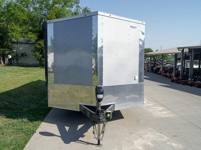 SLE Enclosed Trailers 8.5x24 Custom Silver Enclosed Trailer ATP Floor (2) 5200lb Axle Storage - Image 2
