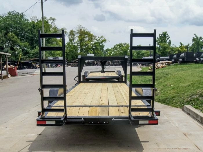 SLE Utility Trailers 7x22 Gooseneck Equipment Trailer (2) 7K Axles Standup Ramps - Image 5