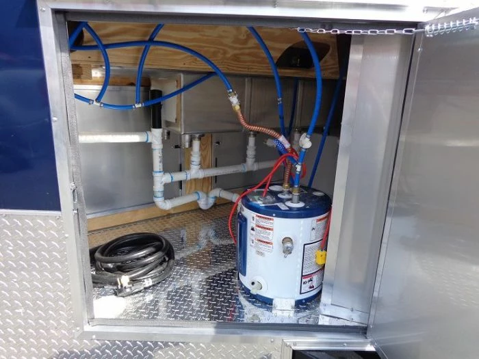 SLE Concessions Concession Trailer 8.5'x16' Blue - Catering Food Event Vending - Image 4