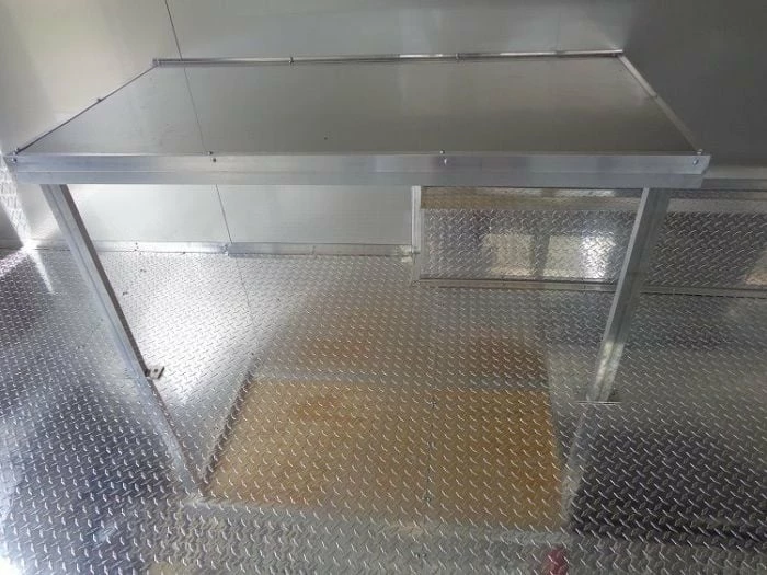 SLE Concessions Concession Trailer 8.5'x24' Red - Food Catering Vending Event - Image 5