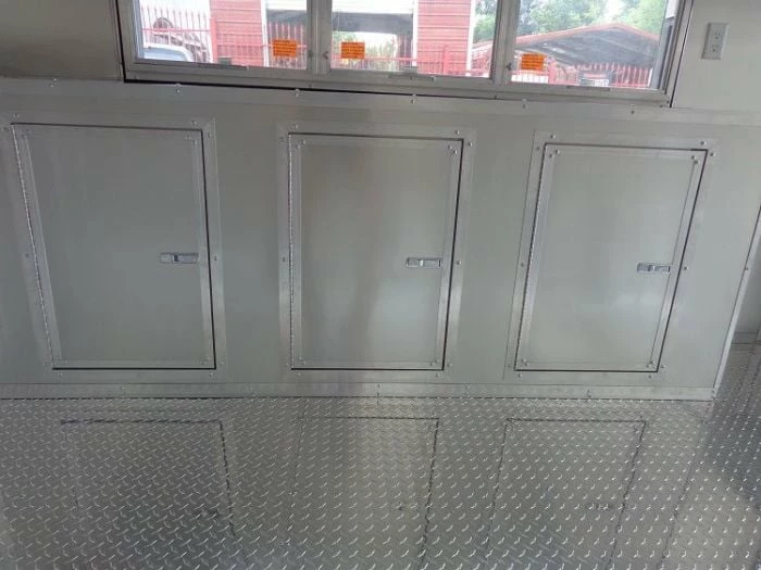 SLE Concessions Concession Trailer 8.5'x24' Red - Food Catering Vending Event - Image 4