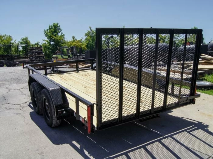 SLE Utility Trailers 6.4x12 Straight Deck Utility Trailer (2) 3,500lb Axles With Brakes - Image 5