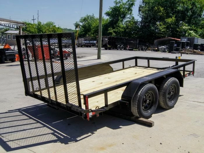 SLE Utility Trailers 6.4x12 Straight Deck Utility Trailer (2) 3,500lb Axles With Brakes - Image 6