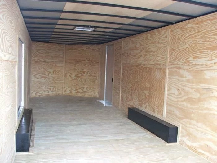 SLE Enclosed Trailers Enclosed Trailer 8.5'x24' Yellow - Mower Motorcycle Car Truck Hauler Storage - Image 6