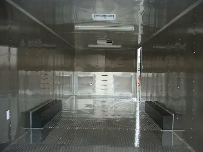 SLE Enclosed Trailers Enclosed Trailer 8.5'x24' Red - Motorcycle Car Bike Hauler Storage - Image 5