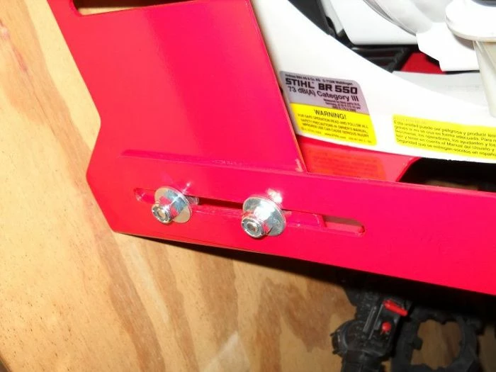 Trimmer Trap Enclosed Trailer General Purpose Blower & Sprayer Rack - Image 2