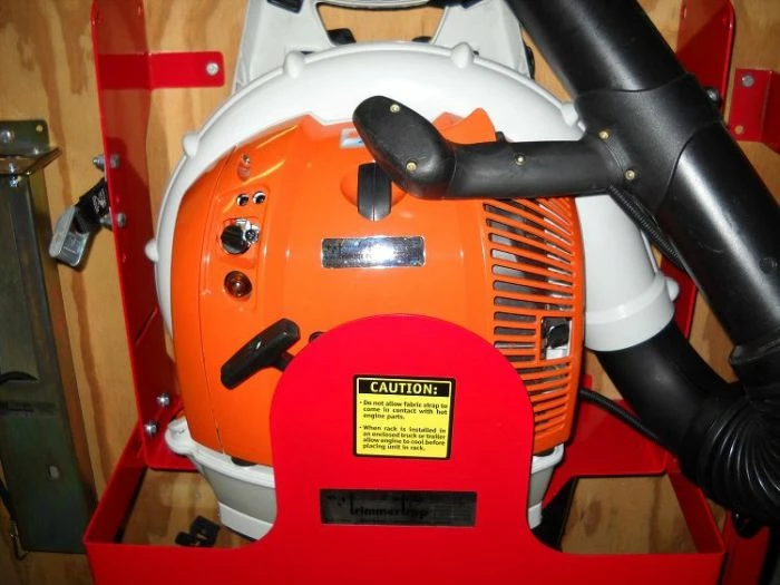 Trimmer Trap Enclosed Trailer General Purpose Blower & Sprayer Rack - Image 3