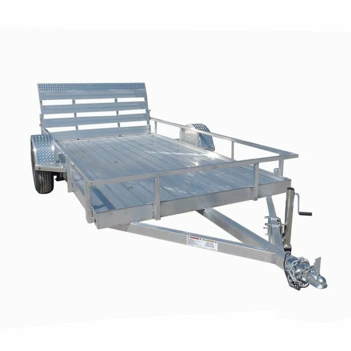 SLE Utility Trailers 6.4'x12' All Aluminum Straight Utility Trailer 3500 Lb Axle
