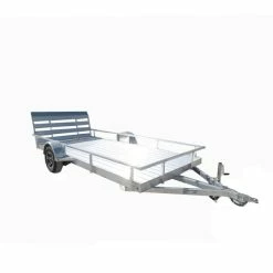 SLE Utility Trailers 6' X 14' All Aluminum Utility Trailer With 3500lb Axle