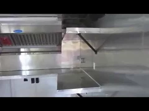 SLE Concessions Concession Trailer 8.5'x16' Event Catering Food Vending (Orange) - Image 2