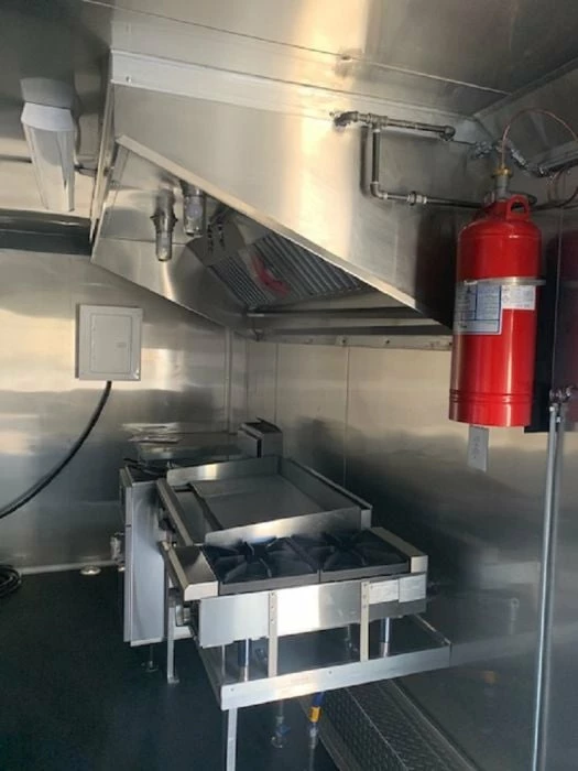 SLE Concessions White 8.5x16 Custom Concession Food Catering Trailer - Image 2