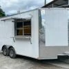 SLE Concessions 8.5' X 16' White Concession Food Trailer With Appliances