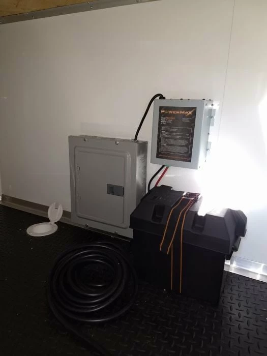 SLE Enclosed Trailers Enclosed Trailer 8.5' X 26' Black Race Ready Tandem 5,200lb Axles Storage - Image 4