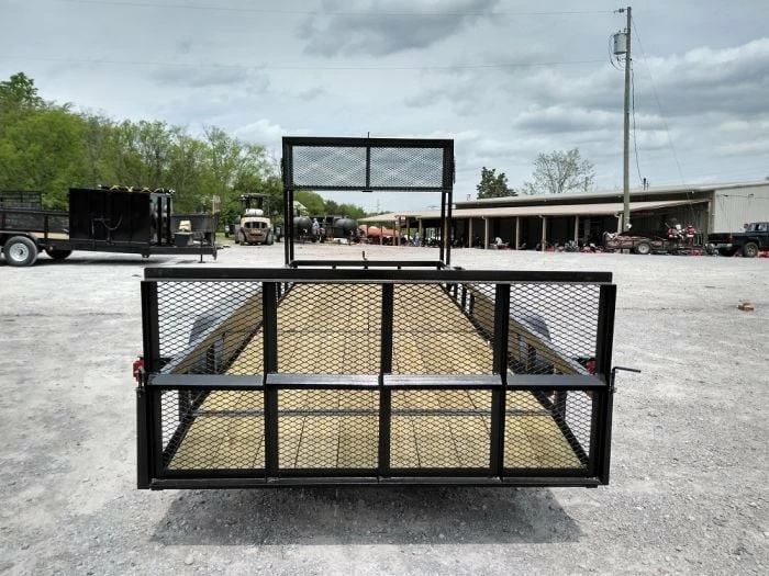 SLE Utility Trailers Utility Trailer 6.4' X 18' Tandem Dovetail With Cage - Image 5