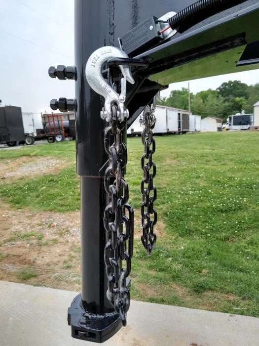 SLE Dump Trailers Gooseneck Dump Trailer 7' X 16' Hydraulic 3 Ft Sides Mulch - Image 6