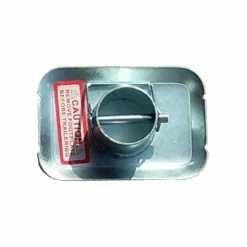 Pack'em Pacific Rim JF-100-Z1020 1.7 Ft Height Zinc Jack Foot