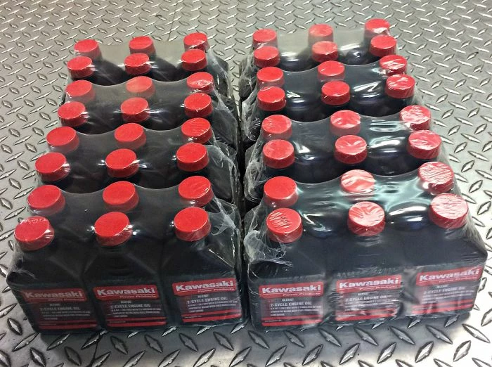 Kawasaki Parts Kawasaki Genuine OIL: 2CYCLE 6.4O - 99969-6084C- Case Of 48 - Image 2