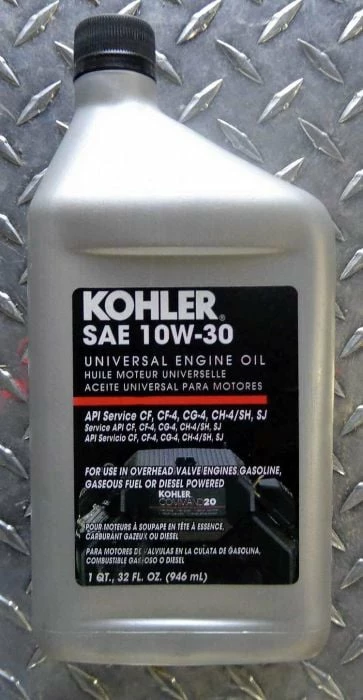 Kohler Engines Kohler 25 357 05-S Case Of 12 Quarts Engine Oil SAE 10W-30 - Image 3