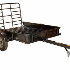 DK2 MMT4X6 Multi-Purpose 4' X 6' Steel Utility Trailer -Ferris Sales mmt4x6 dk2 utility trailer hitch mounted 1 2