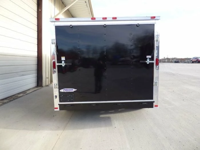 SLE Enclosed Trailers Enclosed Trailer 8.5'x12' Black - V-Nose Equipment Hauler Storage - Image 2