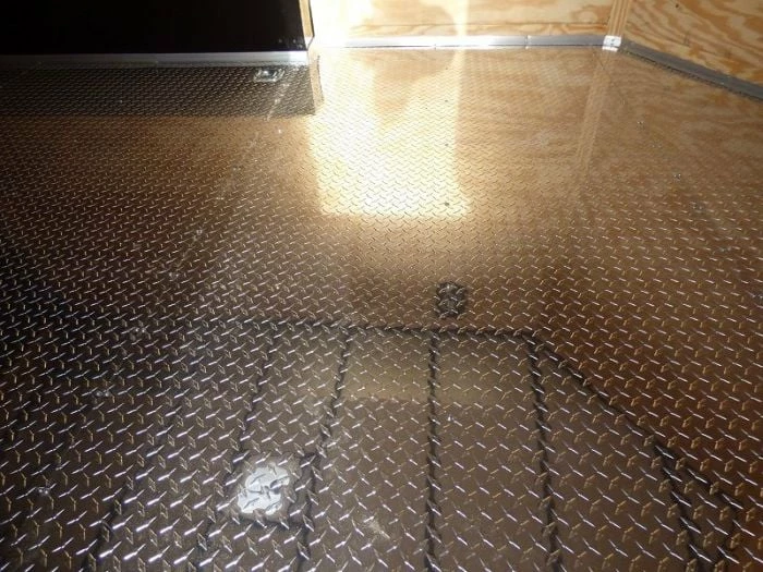 SLE Enclosed Trailers Enclosed Trailer 8.5'x12' Black - V-Nose Equipment Hauler Storage - Image 3