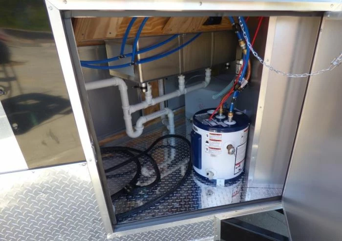 SLE Concessions Concession Trailer 8.5' X 24' Black - Food Event Catering BBQ - Image 5