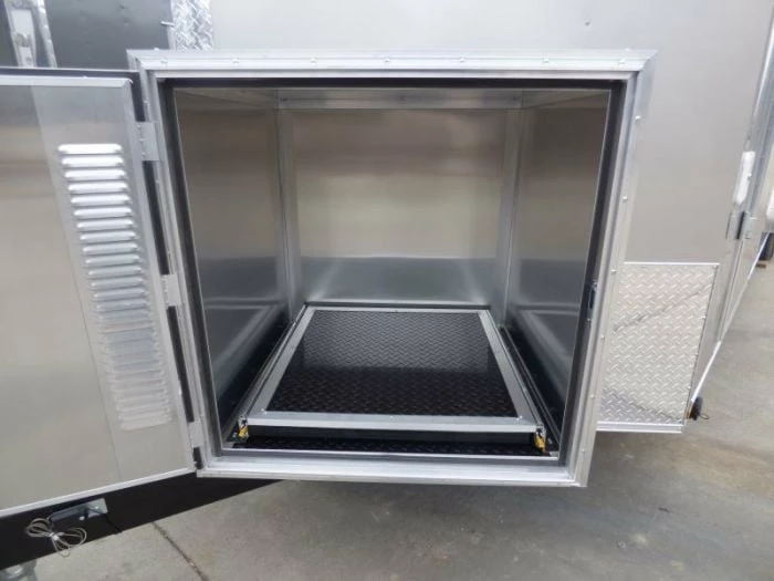 SLE Concessions Concession Trailer 8.5'x28' Arizona Beige Food Event Catering BBQ - Image 2