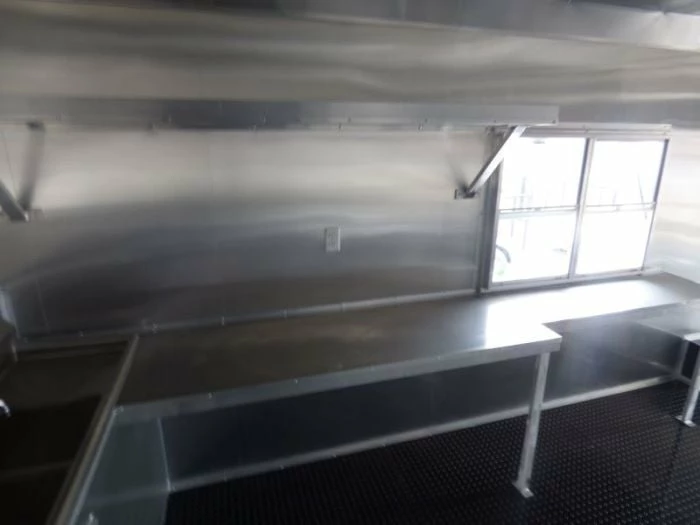 SLE Concessions Concession Trailer 8.5'x28' Arizona Beige Food Event Catering BBQ - Image 3