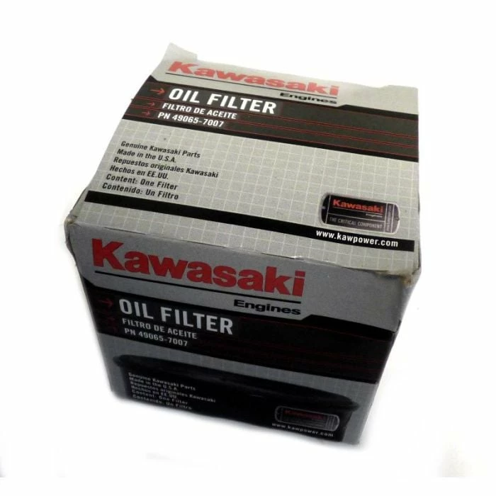 Kawasaki Oil Filter OEM 49065-7007 - Set Of 2 - Image 2