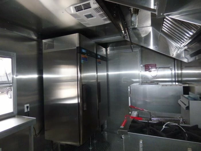 SLE Concessions Concession Trailer 8.5'x20' Black - BBQ Smoker Vending Catering - Image 3