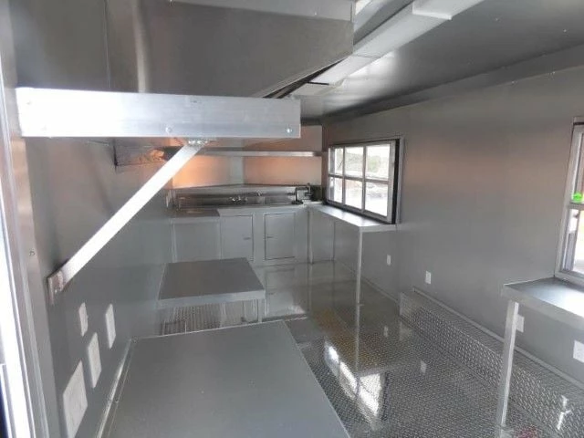 SLE Concessions Concession Trailer 8.5 X 20 Black - Food Event Catering - Image 3