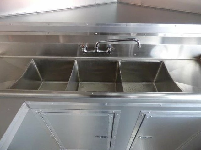 SLE Concessions Concession Trailer 8.5 X 20 Black - Food Event Catering - Image 4